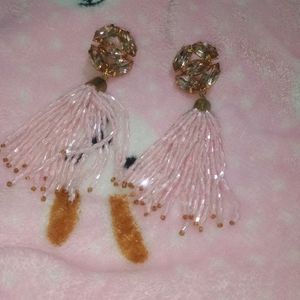 Pink Crystal 💞🩷 beautiful Earings