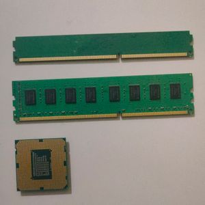 Kingston & Transcend RAM, Intel i3 Processor