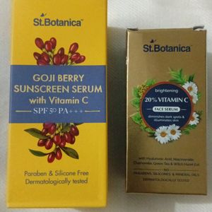 St.Botanica Serum Combo Of 2