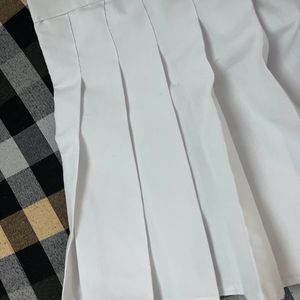 White Tennis Skirt