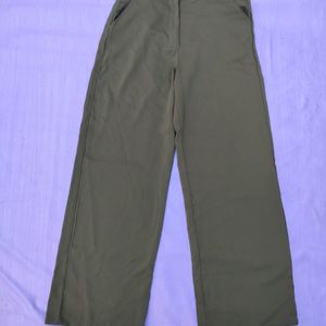 Olive Green Formal Pant