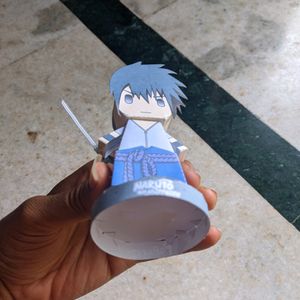 Anime Naruto Shippuden Sasuke Chibi Figurine(Paper)