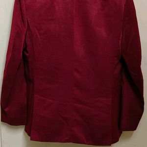 High Quality Red Blazer Men Size 44