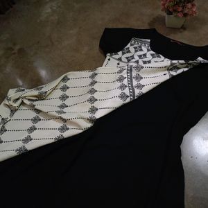 Beautiful Black and white kurta