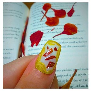 Press On Nails(Royal Poinciana)