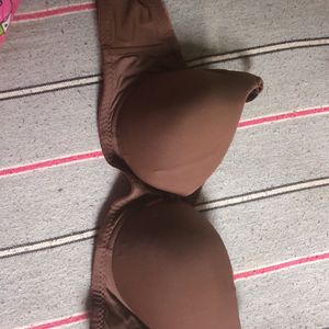 Brown Colour Bra 32 Size This Is Push Up Br