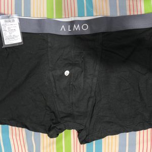 Almo Men Brief Trunk Black Underwear Innerwear XXL