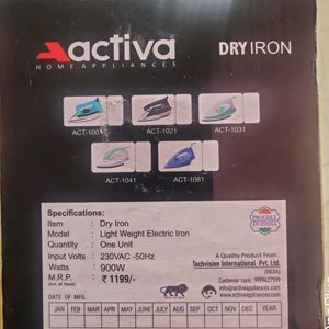 Activa Dry Iron