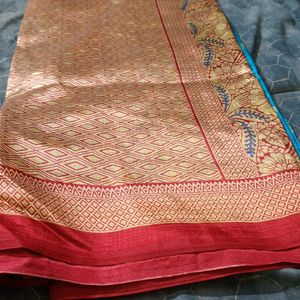 2 Combo Cotton Silk Saree