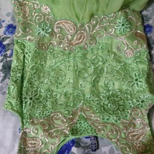 Beautiful Light Green Gown L Size