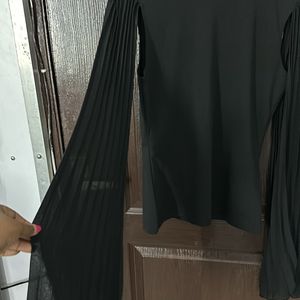 Pleated Cape Top