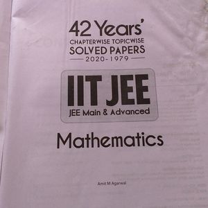 Math IIT and JEE  Brand New Book