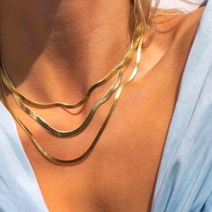 3 Layer Snake Chain Necklace