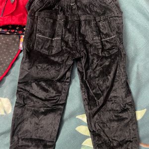 Velvet Waist Coat And Pant-2 Year Old