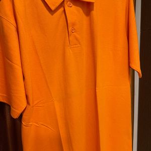 New Orange Polo T-shirt