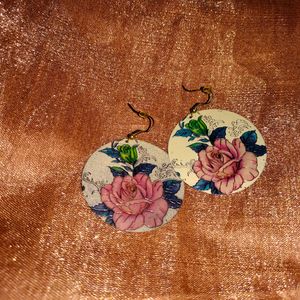 Floral Statement Earrings