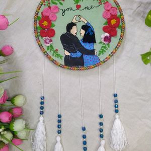 Couple Embroidery Hoop