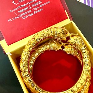 Gold Plated Copper jewellery by Brishni