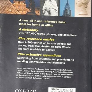 COMPACT OXFORD REFERENCE DICTIONARY.