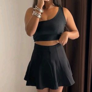 Black Skater Skirt