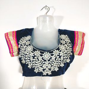 Tan With Navy Blue Skirt And Blouses (Women's)