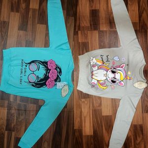 Girls Sweartshirts- 3pcs