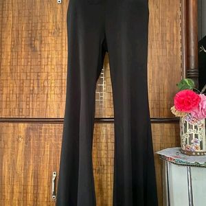 Black Flare Bellbottom Plazo