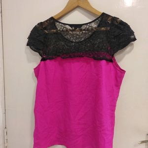 Express Beautiful Top With Lace