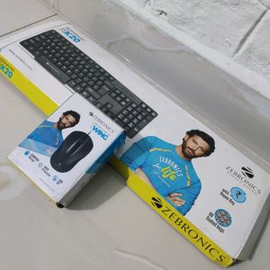 Zebronics Keyboard And Mouse