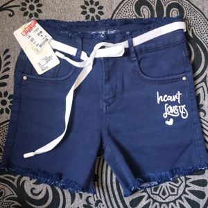 Dark Blue Short Jeans