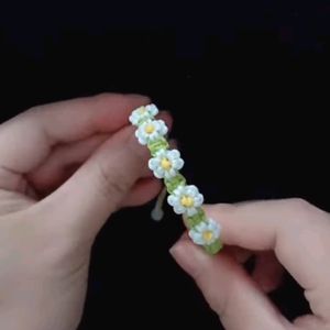 New Daisy Chrochet Bracelet