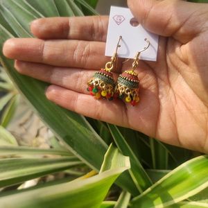 Yellow Chimes Earrings for Women & Girls