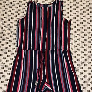 Striped Playsuit