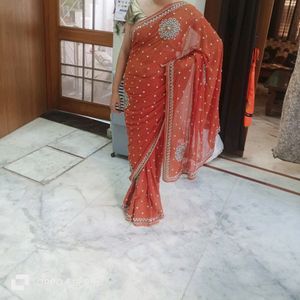 Beautiful Saree With Blouse