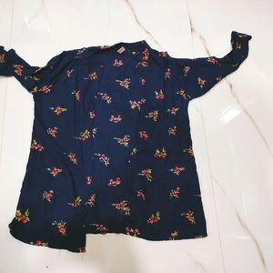 Peplum Top with Shrug