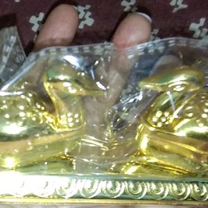 Brand New Haldi Kumkum Dan,  Brass, Unopened