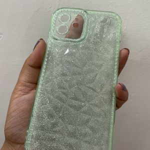 Light Green Translucent iPhone 12 Back Cover