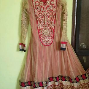 Heavy Anarkali set With Dupatta And Pant