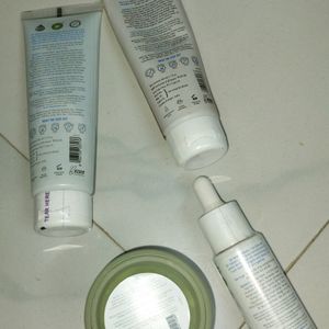 Combo Of 3-Night Gel, Face wash And Serum