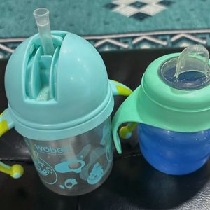 Philips Avent Spout Cup And Woben Sipper Bottle