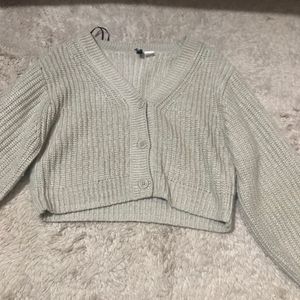 H&M Ribbed Cardigan Sweater