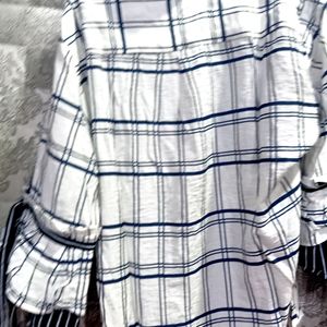 Women's Casual Checked Full Sleeves Shirt