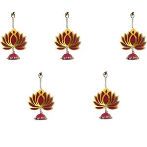 💥Diwali Special Offer💥4 Lotus Jhumki Hangings