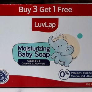 LuvLap Moisturizing Baby Soap