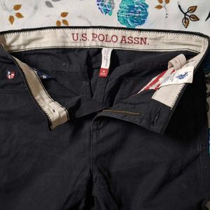 Black U.S Polo Assen Pant