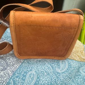 Leather Sling Bag