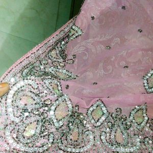 Light Pink Saree