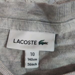 Lacoste Kids T-shirt For Age Group 3-5yrs