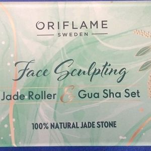 Face Sculpting Jade Roller and Gua Sha Set