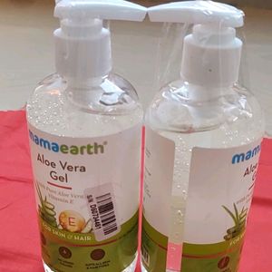 Pack Of 2 Mama Earth Aloe Vera Gel